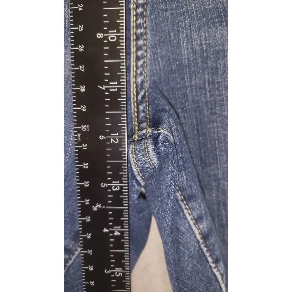 Levi Womens Mid Rise Skinny medium wash sz 26 - Picture 6 of 6